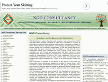Tablet Screenshot of ngoconsultancy.net